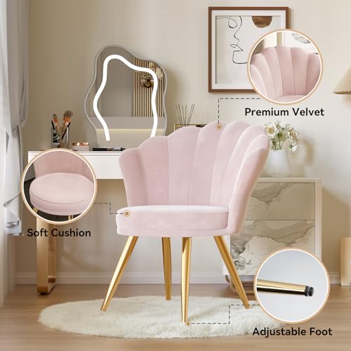 Luxury Accent Chair Velvet Upholstered
