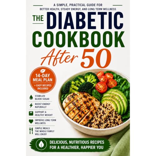 The Diabetic Cookbook After 50 Audiolibro Por Daniel Mercer arte de portada
