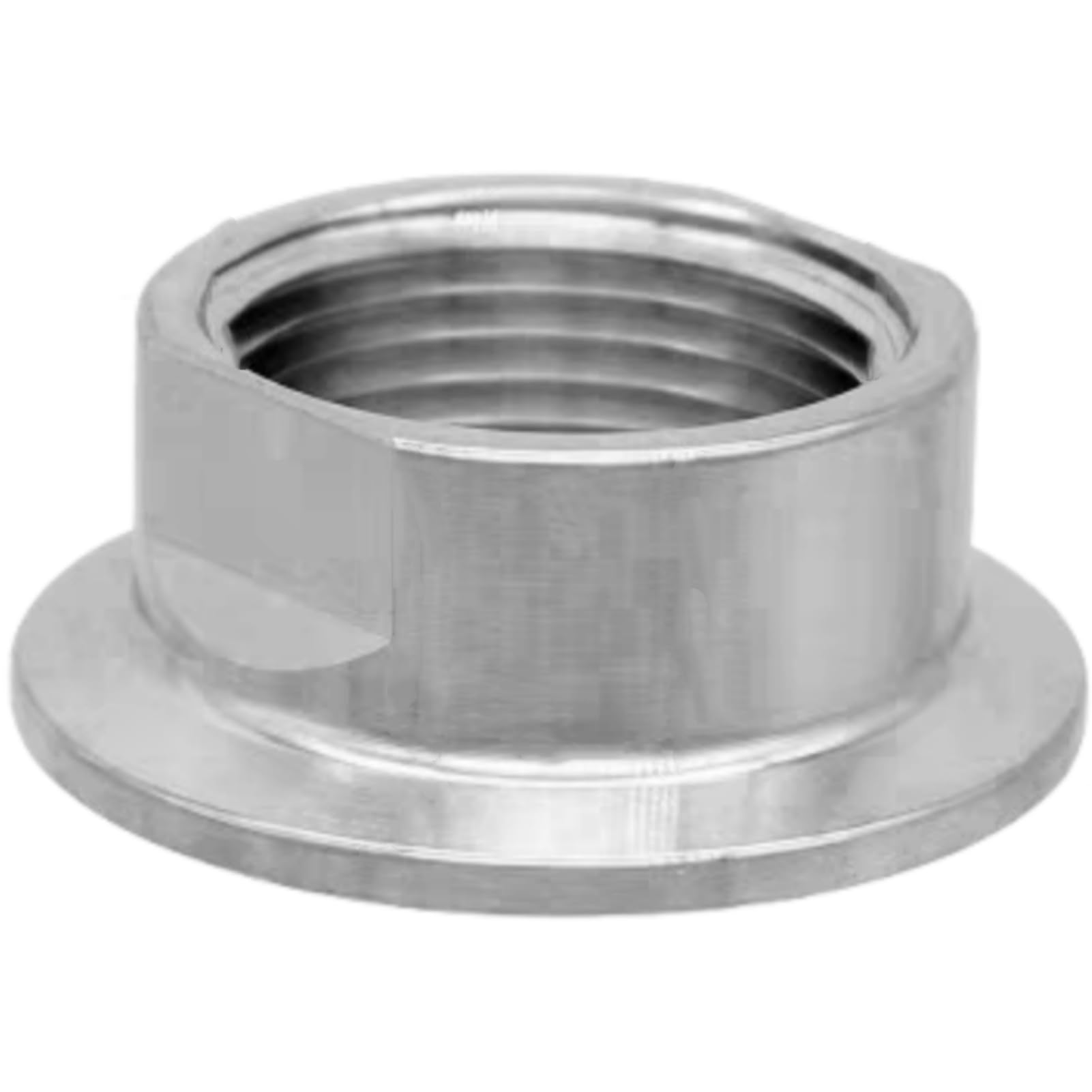 5 szt. Potrójny zacisk ze stali nierdzewnej do adaptera z gwintem żeńskim NPT - złącze tulejkowe 64 mm do zastosowań pneumatycznych i hydraulicznych(1" Tricl-1/2" NPT Female)