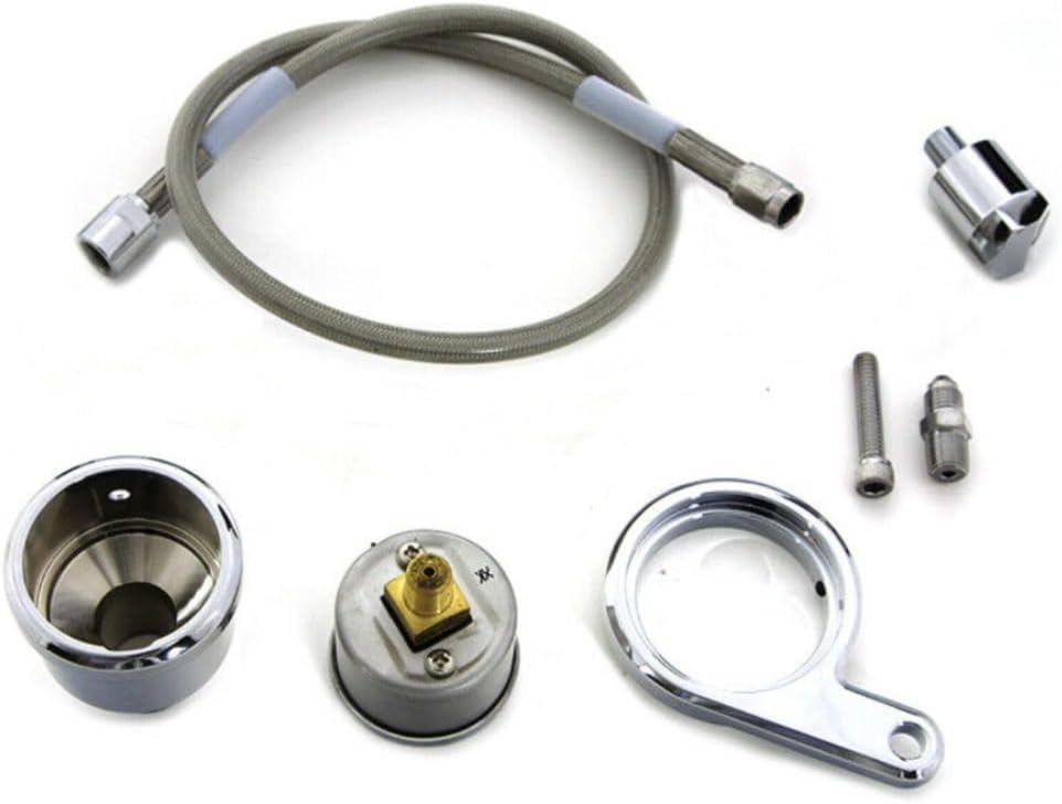 Rocker Box Oil Pressure Gauge Kit Assembly for 1200 1991-2003 for 883 1991-2003