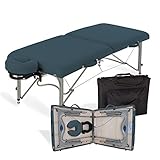 Earthlite Luna Portable Massage Table Package, Mystic Blue