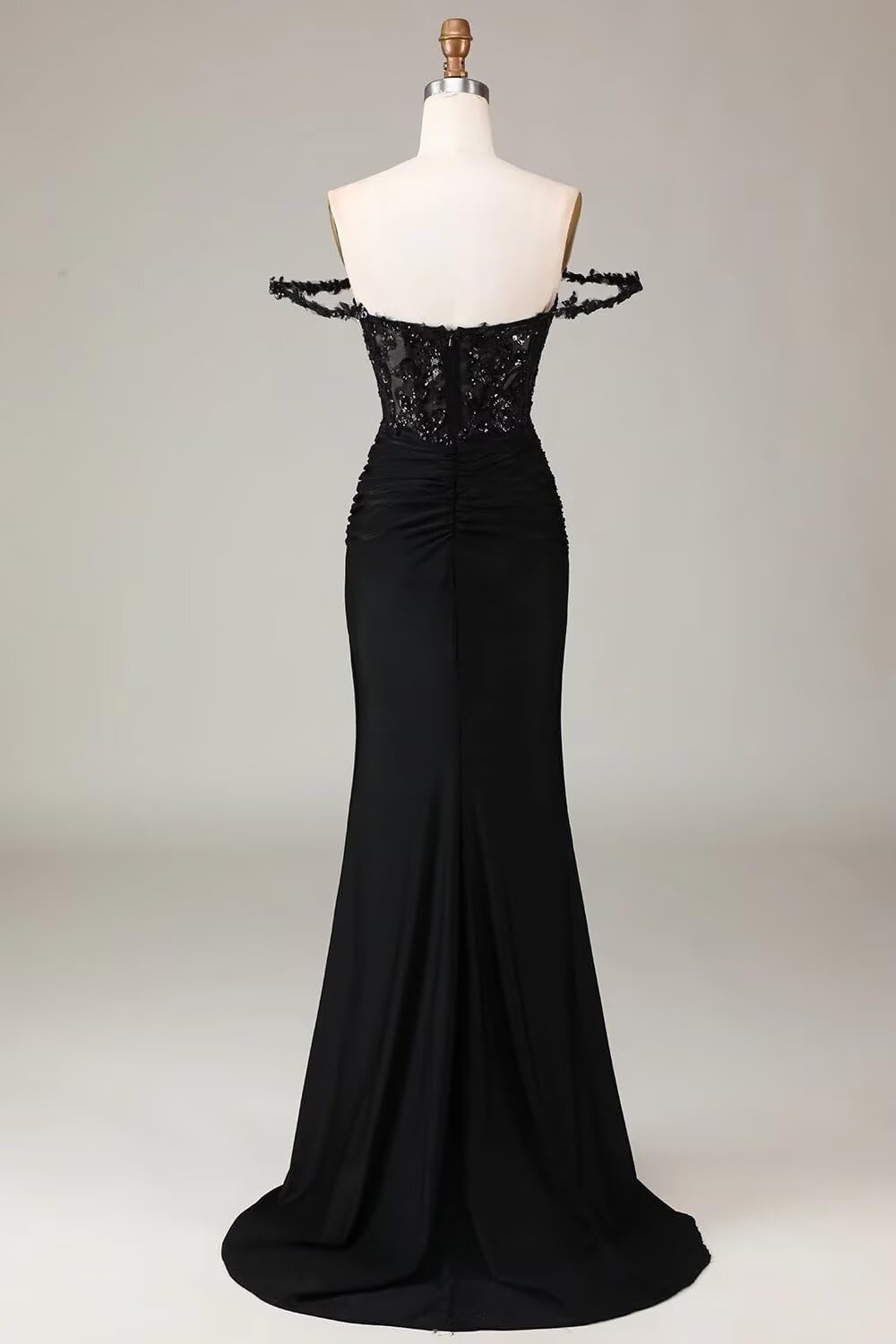Mollybridal 2025 Sexy High Slit Cocktail Evening Party Dresses with Spaghetti Straps V Neck Illusion Waist