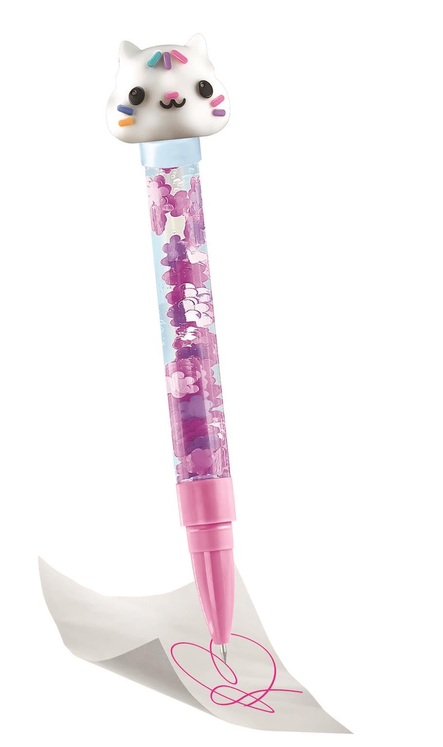 Clementoni Idea - Laboratorio delle Penne Gabby's Dollhouse, Kit Creativo per Bambini 6+ Anni, con 25+ Accessori e 5 Penne Personalizzabili con Personaggi, Lingua Italiana, 18203