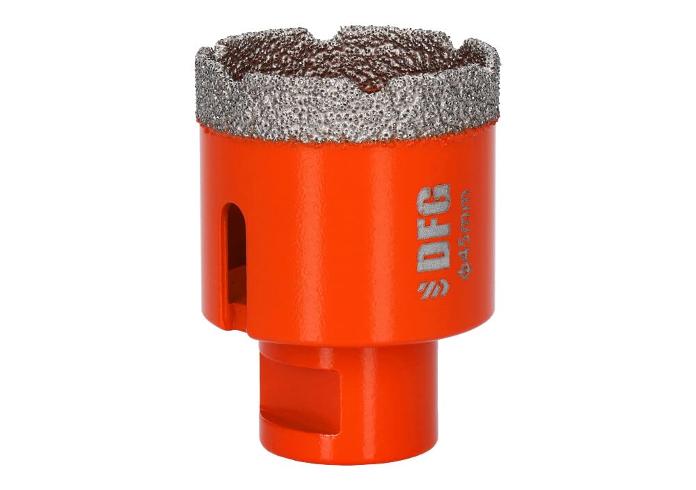 Zestaw 11 otwornic diamentowych 6-68 mm do szkła, gresu i płytek ceramicznych, mocowanie M14, wiercenie na sucho + adapter
