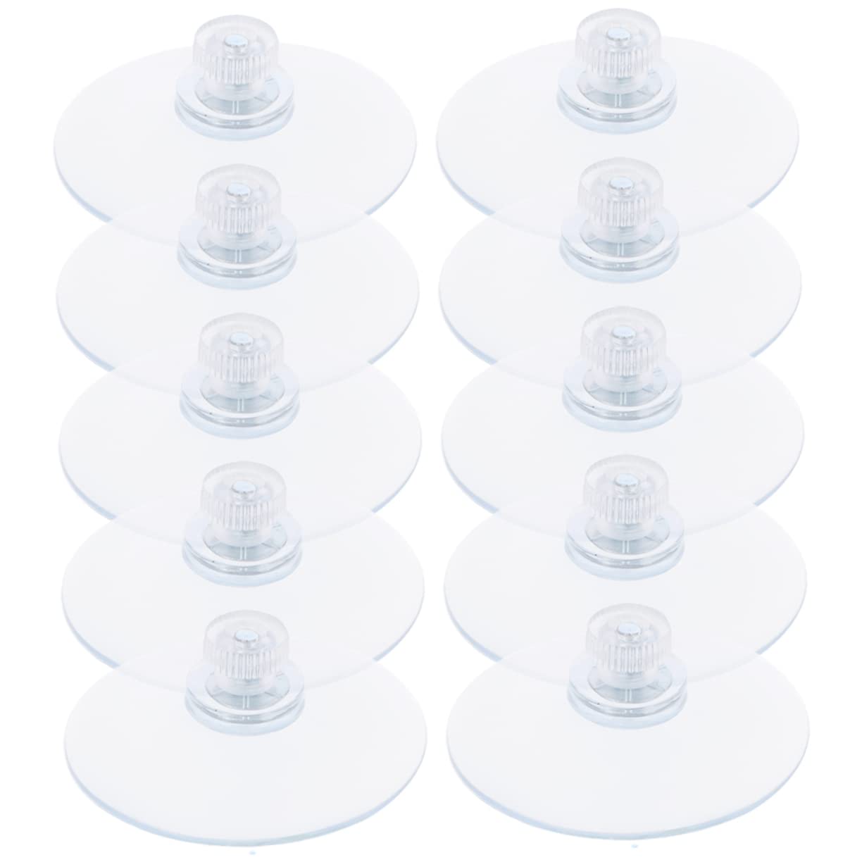 3 Set Cuscinetto Di Aspirazione Anti-slip Ganci Della Tazza Di Aspirazione Piccole Ventose Ganci Per Tazze Rimovibile Ventosa Per Ventose Per Pvc Trasparente 10 Pezzi*3