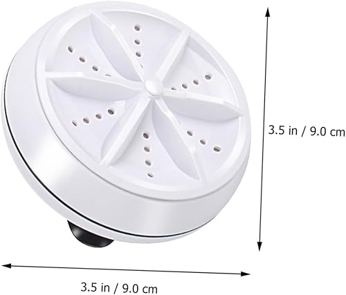 Miniatura 8 de Lavadora de ropa portátil de mini turbina con alimentación por USB, modo de lavado rápido para ropa interior, camping, apartamentos