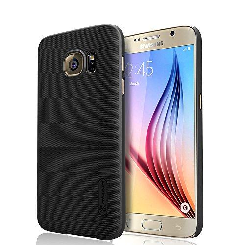 Galaxy S7 Edge Case, Nillkin [Frosted] Ultra Thin Slim Rugged Non Slip Shockproof Hard Drop Protection Shell Anti-Scratch Anti-Fingerprint Shield Back Case Cover For Samsung Galaxy S7 Edge - Black