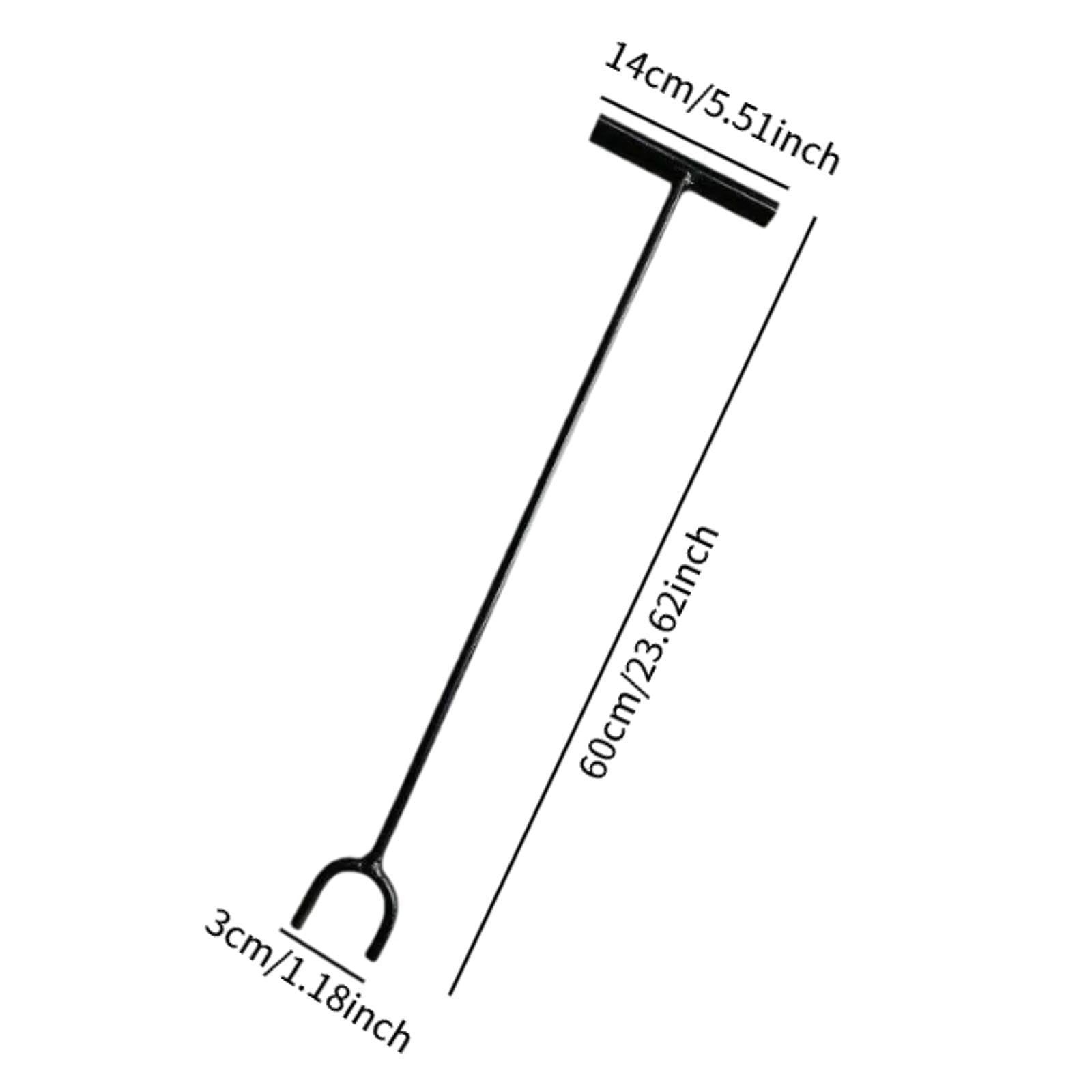 Herramienta para Abrir Válvulas de Medidores de Agua, Llave de Reparación de Plomería Que Ahorra Mano de Obra, 60cm
