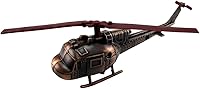 Vista 2 de Treasure Gurus Metal UH-1A Helicóptero Miniatura Réplica Die Cast Sacapuntas