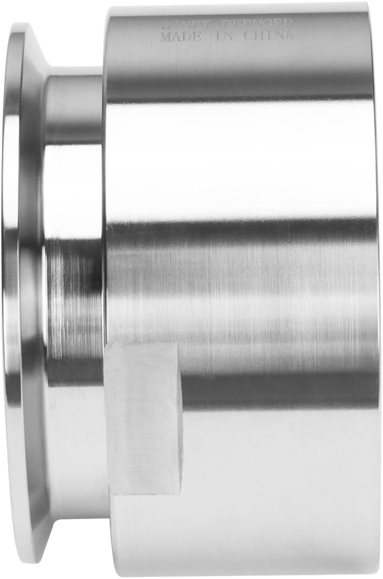 DERNORD 3'' Tri clamp Adapter to 3 inch FNPT Thread Ferrule Sanitary Pipe Fitting