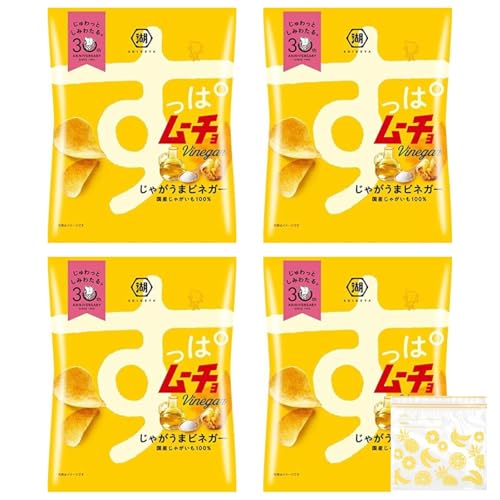 湖池屋 すっぱムーチョチップス じゃがうまビネガー 55g×４袋のサムネイル