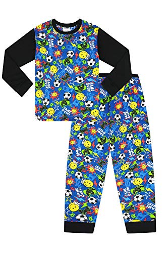 Cool Chill Out - Pijama de fútbol para juegos Negro Negro ( 11-12 Años