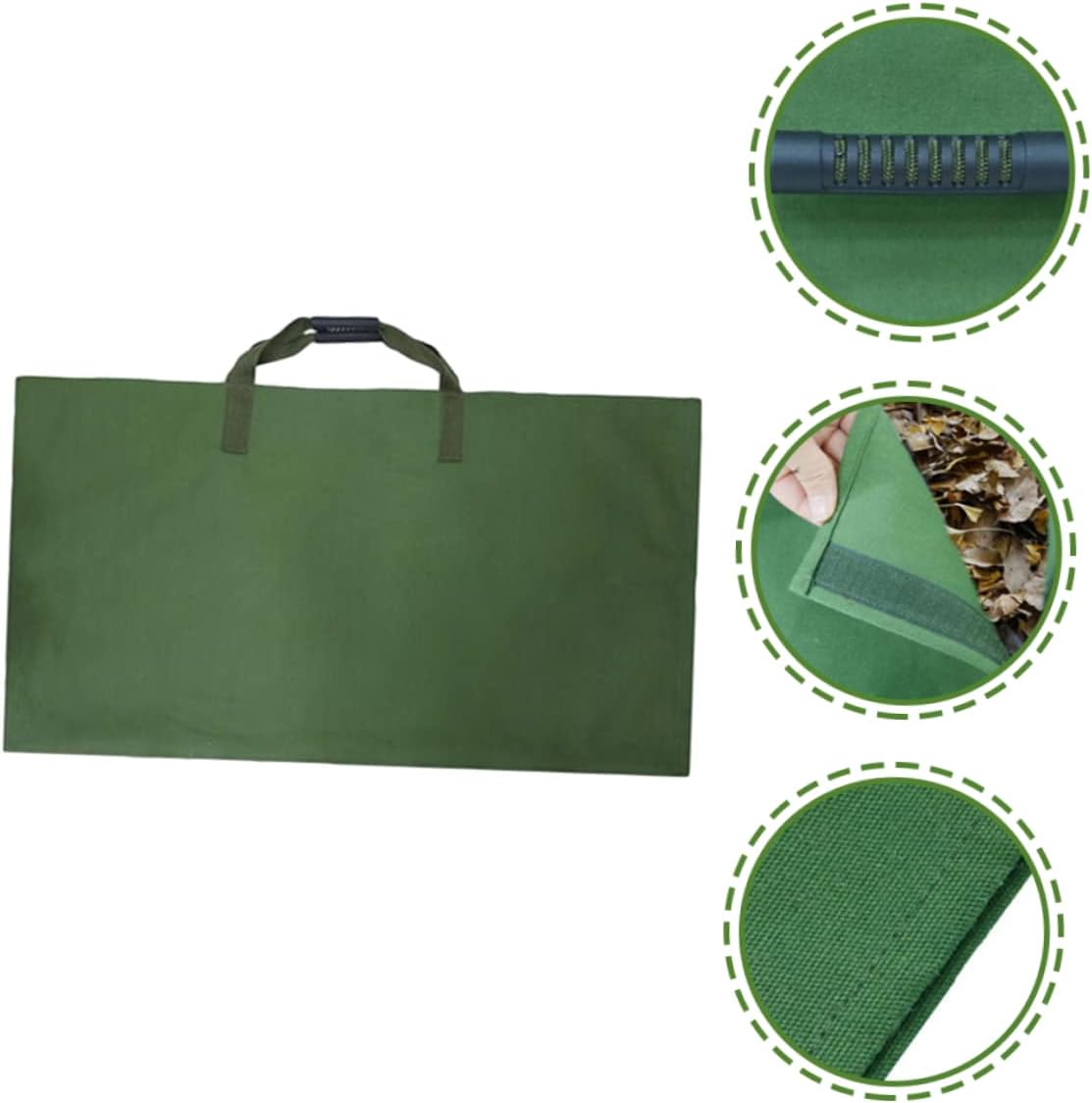 Garden Leaf Bag Reusable Waste Storage Holder for Easy Cleanup Large Capacity for Leaves and Debris for Outdoor Gardening and Lawn Care