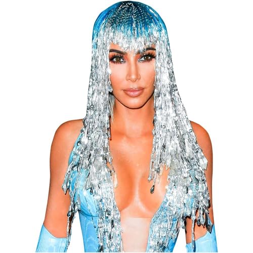 Kim Kardashian (Blue) Medio cuerpo Buddy Cutout