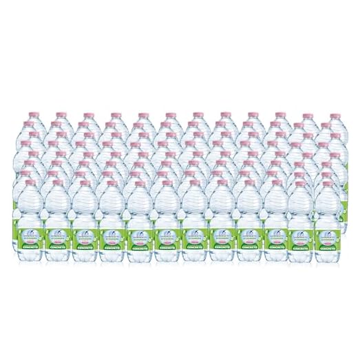 Acqua Minerale San Benedetto Ecogreen, 96 Bottiglie da 0,5L, Acqua Oligominerale Naturale, Dissetante e Pura, Fonte Benedicta