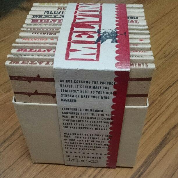 Amazon.co.jp: MELVINS 13 CD Box Set Ltd222 : パソコン・周辺機器