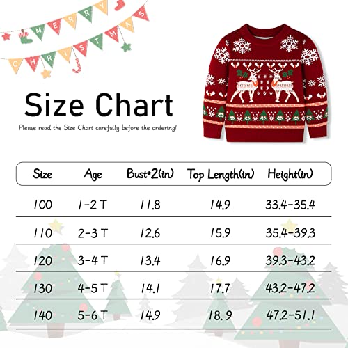 Toddle Baby Girl Boy Christmas Outfit Baby Girl Boy Christmas Sweater Sweatshirt Warm Crewneck Winter Clothes #TOP5