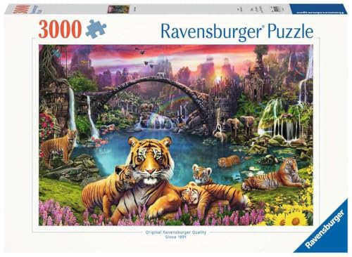 RAVENSBURGER Puzzle Tigres au Lagon 3000 pièces - vue 5