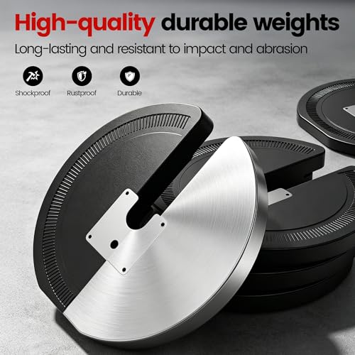 Yagud Adjustable Dumbbell Set of 2, 52.5 lbs Weights Dumbbells, 1 Hand Rotation, Safety Lock System, Anti-Slip Textured Handle, Space-Saving Dumbbell Set for Full-Body Home Gym - Image 3