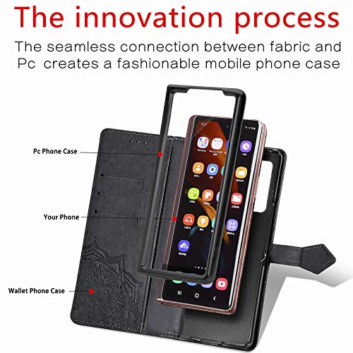 DOHUI Cover per Samsung Galaxy Z Fold 2 5G, Flip