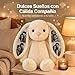 Imagen de VEELU Peluche Conejo Personalizado Photo Juguete Suave Animales Peluches Personalizados Regalo Personalizado para Mujer Hombre Pareja Amigas Regalos para Cumpleaños Aniversario