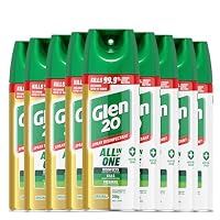Glen 20 Disinfectant Spray, Original, 300g (Pack of 9)
