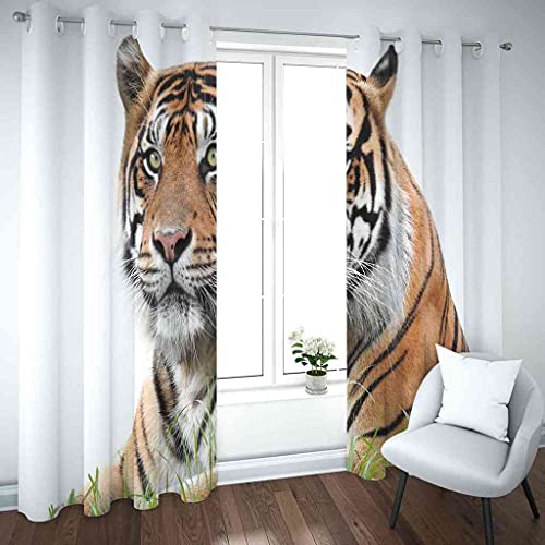 Rideau isolant thermique occultant imprimé animal faune sauvage - 4