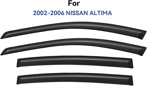 Miniatura 86 de Visores protectores de lluvia para ventana, deflectores de viento de canal exterior