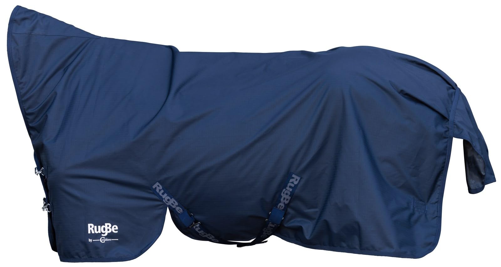 Kerbl Covalliero RugBe - Manta para caballo (cuello alto, 115 cm), color azul marino oscuro