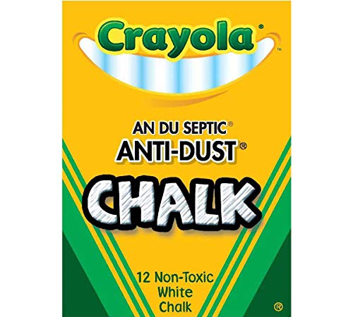 Nontoxic Anti-Dust Chalk (12 Sticks/Box) [Set of 6] - image 2