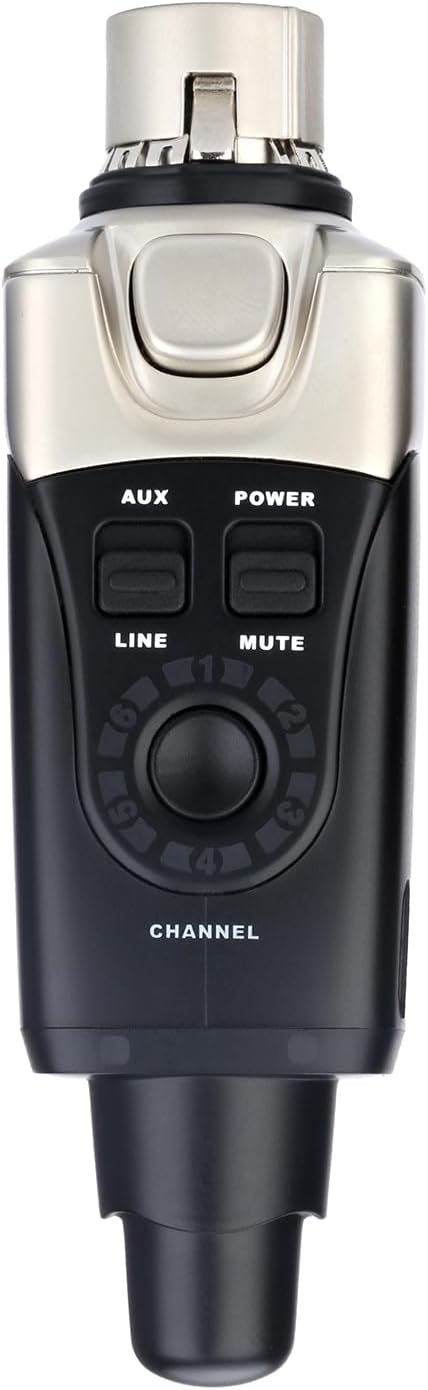 Xvive U45 Wireless in Ear Monitor System Transmitter, Transmitter Only, Black