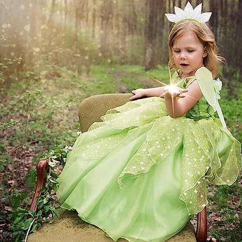 Accesorios disfraz Princesa Tiana para niñas miniatura 4