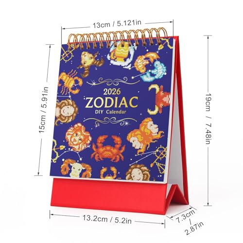 Fournitures créatives de calendrier 2026 cadeau Noël et anniversaire - 5