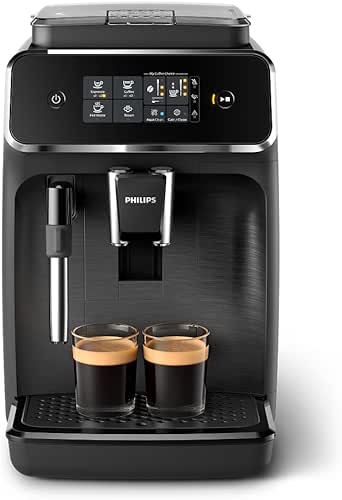 Philips 2200 Series Fully Automatic Espresso Machine, Classic Milk Frother,
