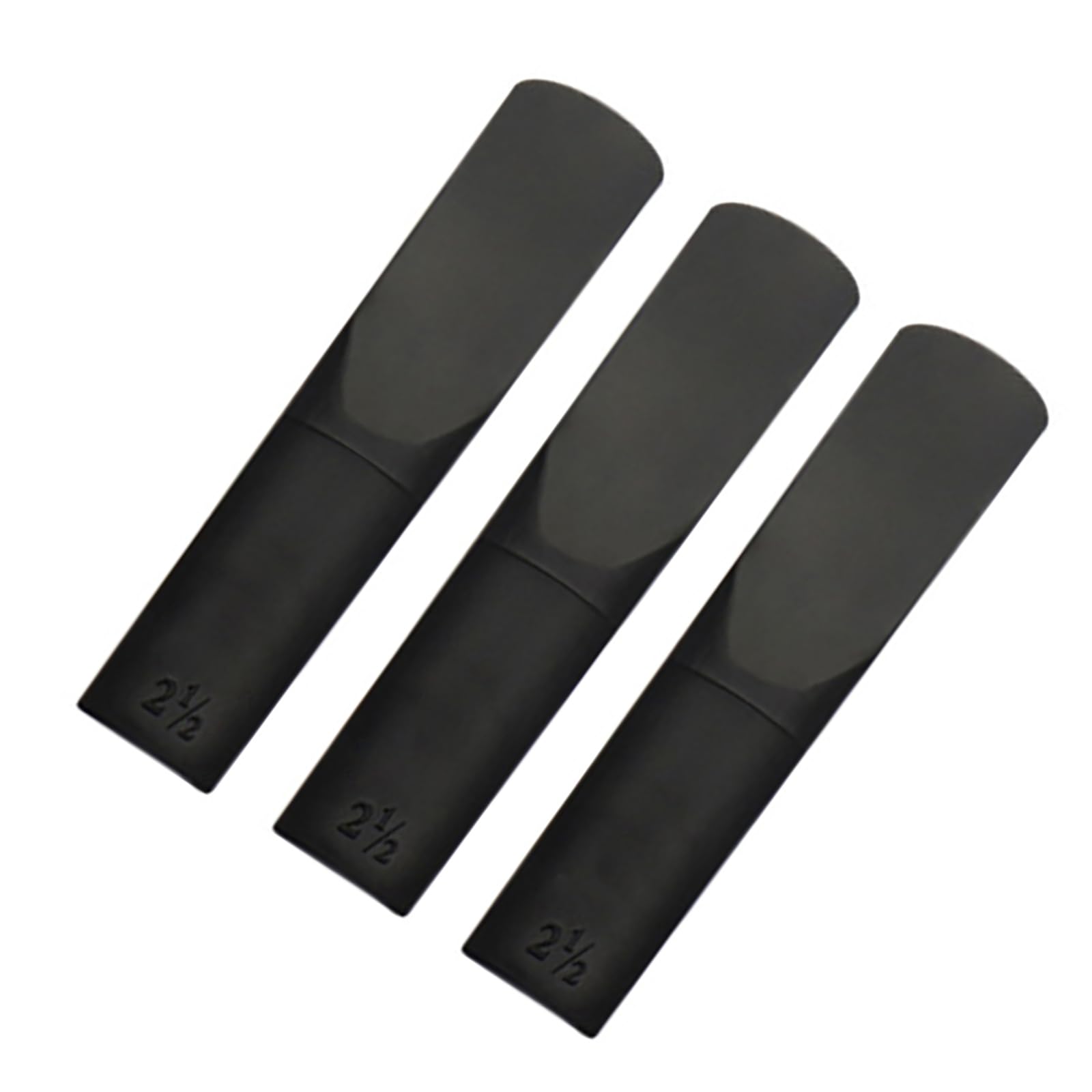 Holzblasinstrument 3Pcs Tenöre Sopran Sax Harz Saxophon Musical Instrument for Anfänger Holzblasinstrument Zubehör(Yellow,1.6 * 8 * 0.4 cm)