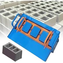 Cement Block Forming Machine - High Pressure Brick Making Machine with Multiple Molds, Fast 45s Cycle, 30 Bricks/H, Ideal for Home & Farm Production