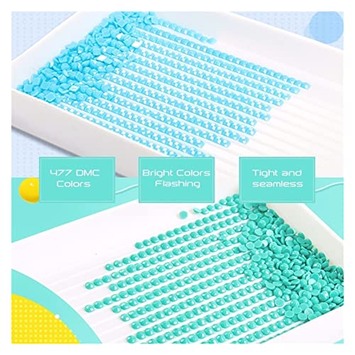 Peinture diamant 5D JingRunZe carrée et ronde 50x70 pour art mural haut de gamme