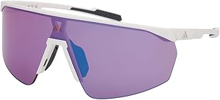 Adidas Sport SP0075 21Z matte white 00/0/125 男性用サングラス