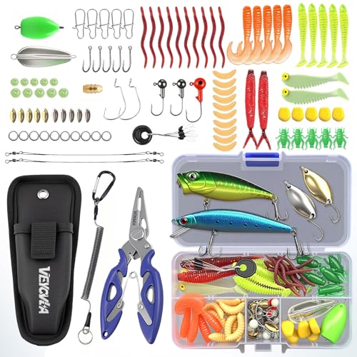 VEYCVLA Leurres Pêche avec Boîte -...