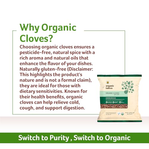 Image of Organic Tattva Cloves, 50g (Pack of 3)