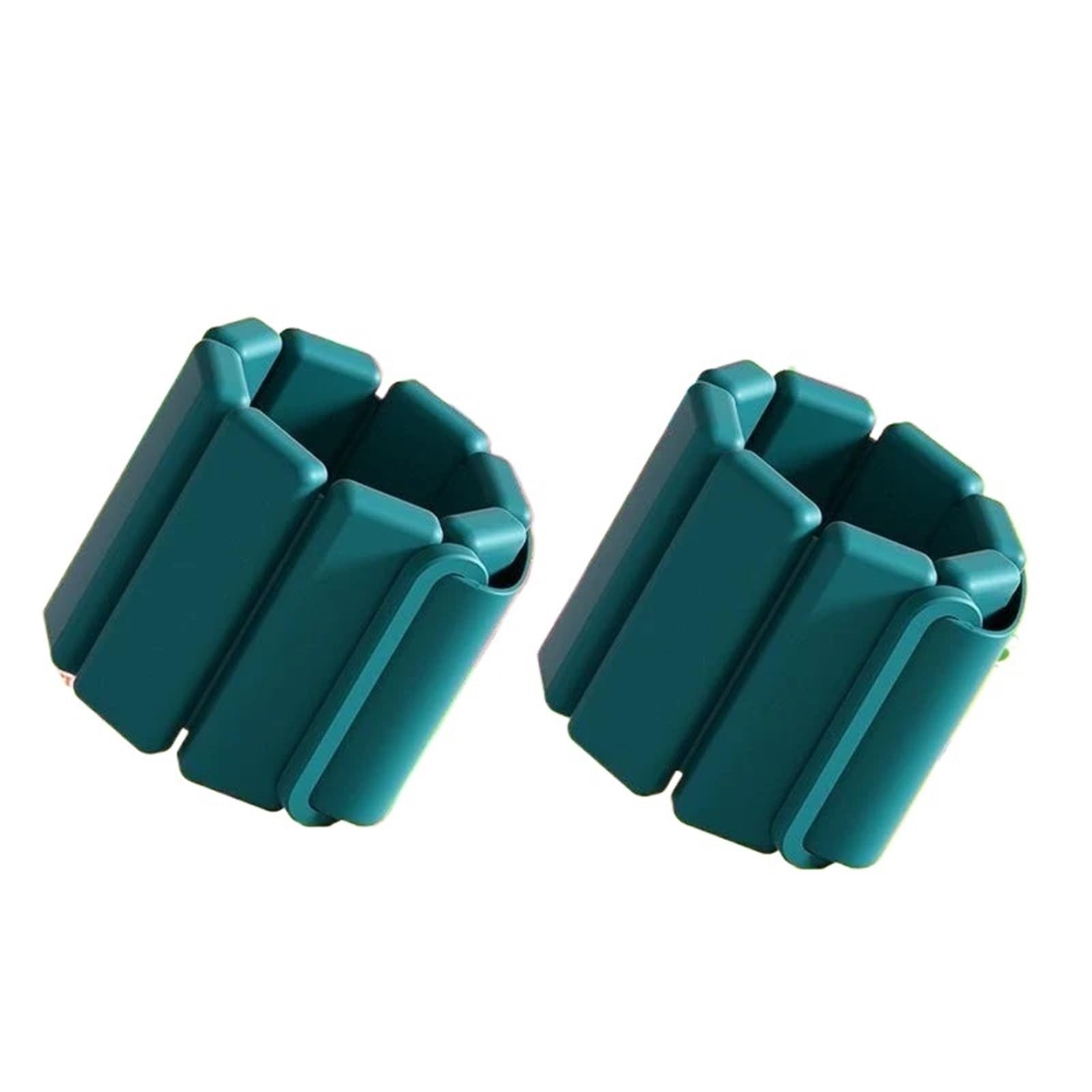 Pesas Para Tobillos Un par de pulseras deportivas con pesas, ajustables, de silicona, for muñecas y tobillos, for correr, entrenar y fitness.