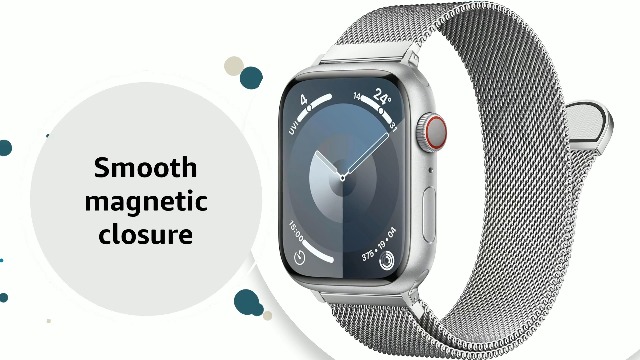 Amazon.com: Stainless Steel Milanese Loop Compatible with