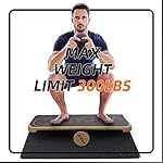ZUKAM Balance Board Trainer, Wooden Balancing Board with Workout Guide to Exercise and Build Core Stability, Wobble Board for Skateboard, Hockey, Snowboard & Surf Training - Image 3