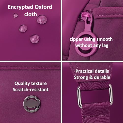 Waterproof 2-Way Commuter Bag, Oxford Large Capacity Convertible Shoulder Bag, Multi-Compartment Sling Backpack Waterproof4