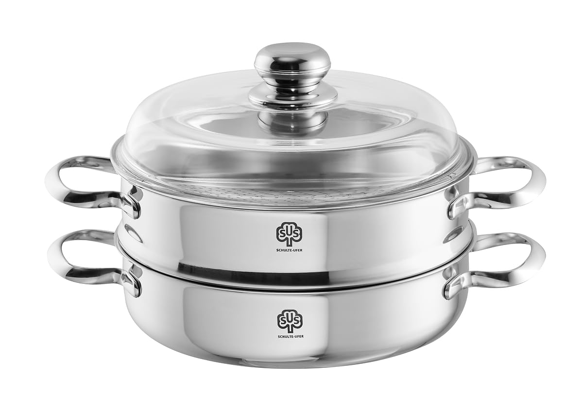 Schulte-Ufer 0123-24 i Alles-Dämpfer Romana i, flach, 24 cm