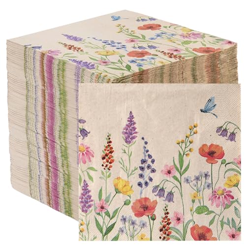 Table Kind 100 Tovaglioli di Carta Riciclata 2 Veli 33cm,