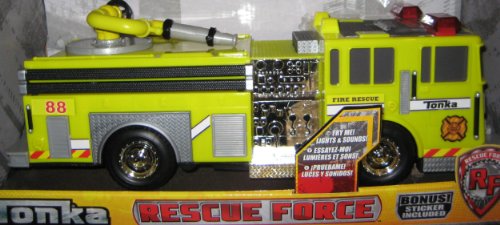 tonka rescue force fire truck