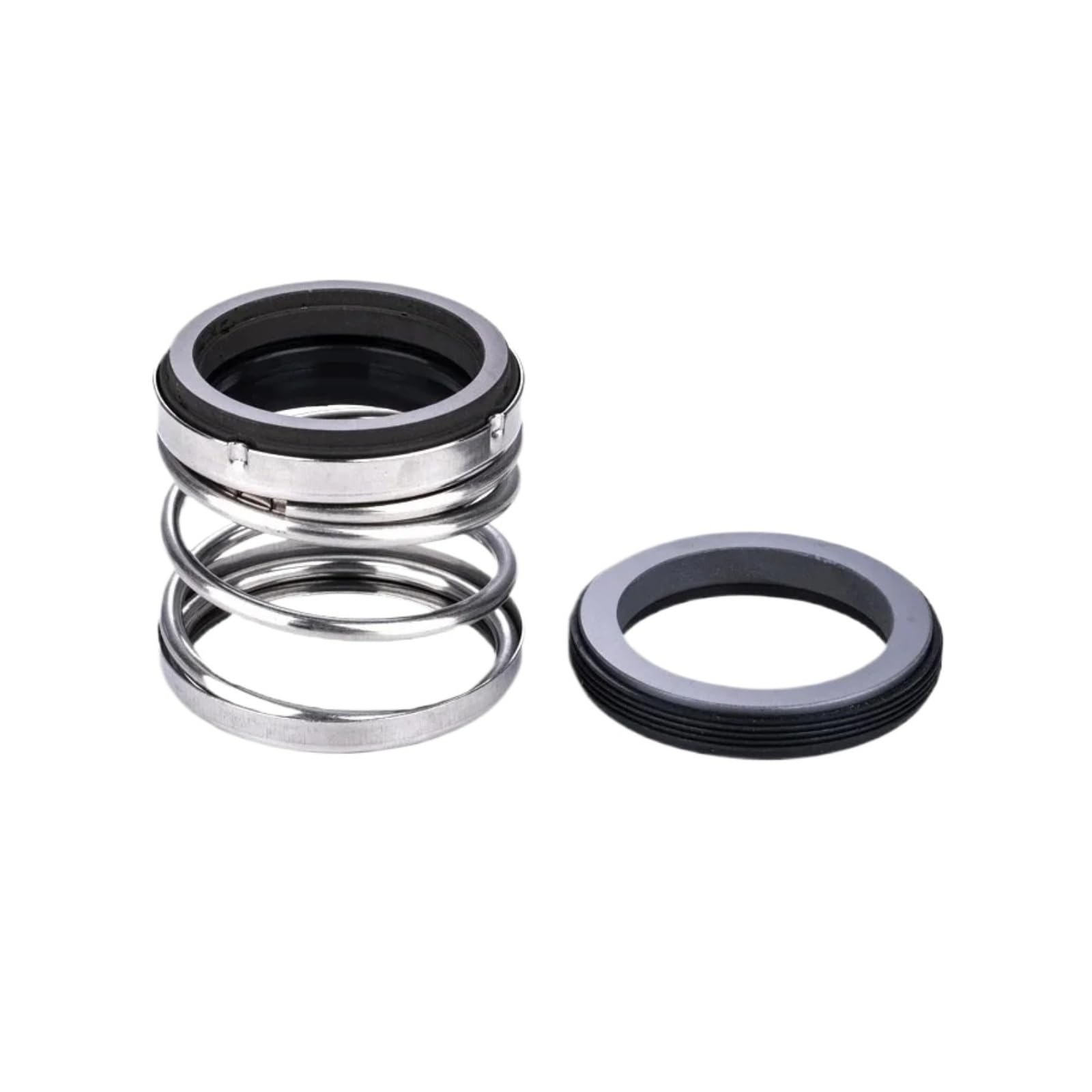 WLUAYITC 2pcs/lot Mechanical Seal BIA-24 Shaft Size 24mm Elastomer Rubber Seal Material: SIC/SIC/VIT