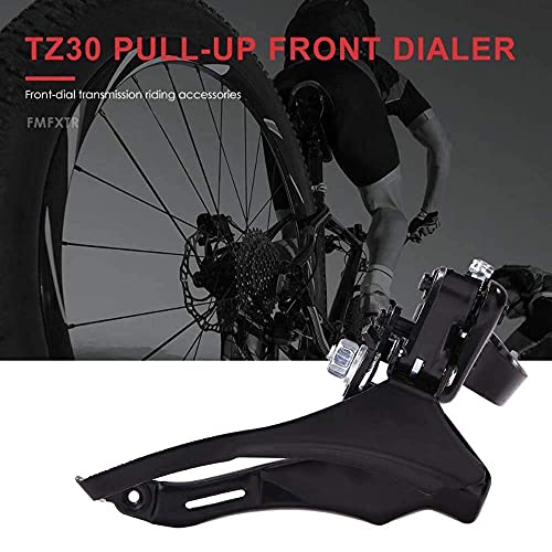 image for NKLC Front Bike Derailleurs, FD-TZ30 Pull-Down/Pull-Up 18/21 Speed Fro