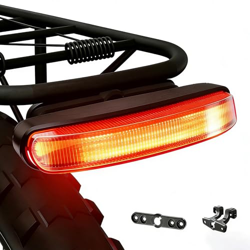 220 LM Rechargeable Bike Tail Light, IPX6 Waterproof Cycling 260° Wide Visible Safety Flashlight,Can emit a Large Light spot 5 Light Mode for Adult Kid Road Mountain Accessories for Night Ride